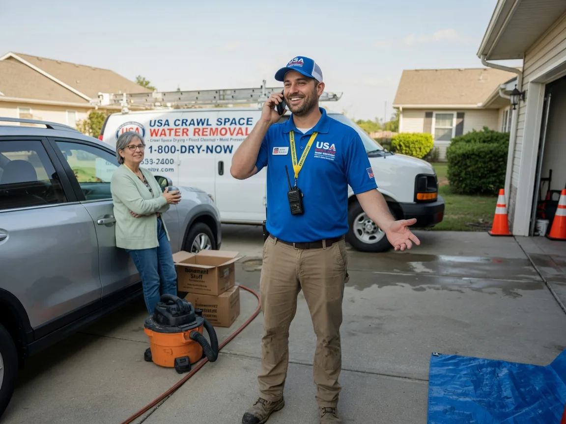Crawl Space Water Removal Keiser, AR FAQs